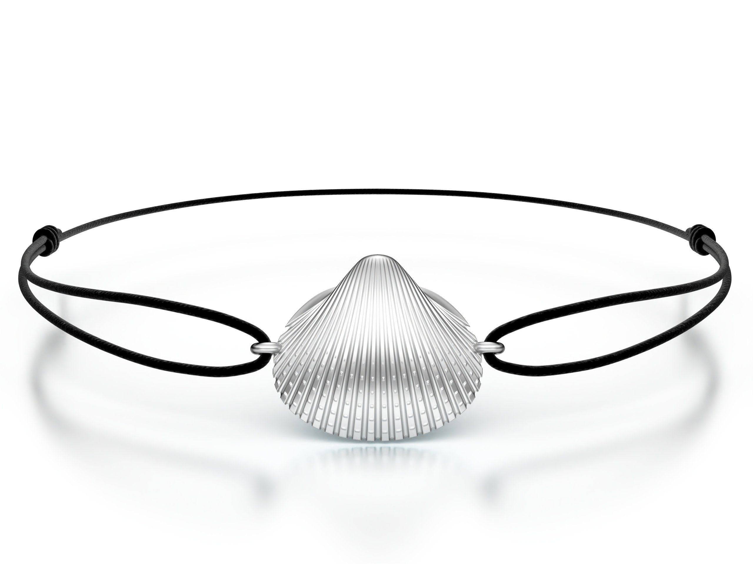Náramek šňůrkový Shell