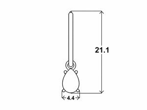 Náušnice Joy Pear Cut