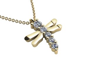 Náhrdelník Dragonfly