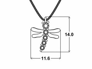 Náhrdelník Dragonfly