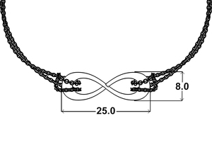 Náramek Infinity II