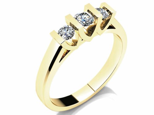 Zásnubní prsten LOVE 002
