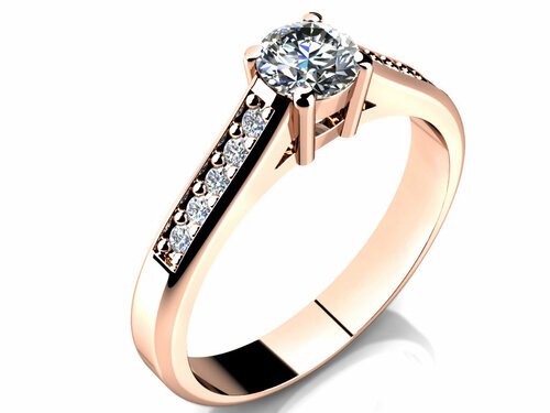 Zásnubní prsten LOVE 012