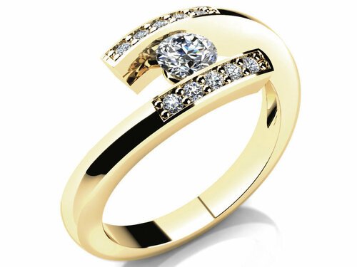 Zásnubní prsten LOVE 026