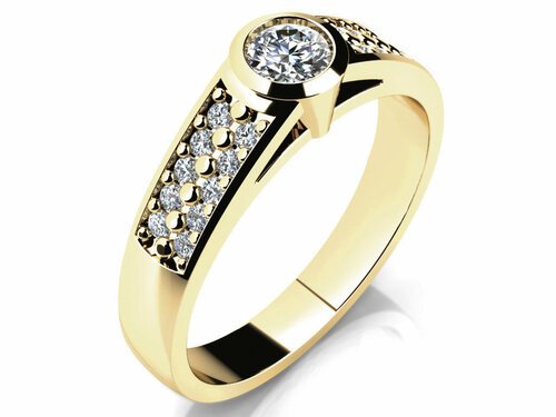 Zásnubní prsten LOVE 036