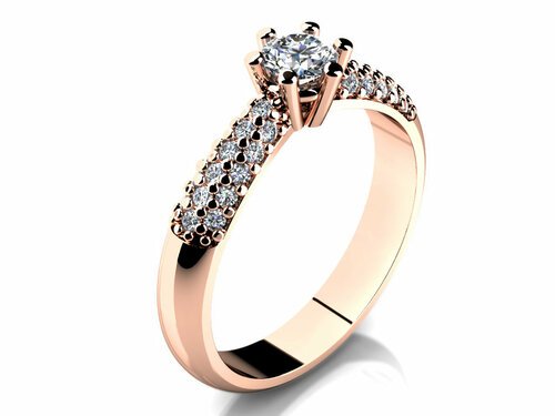 Zásnubní prsten LOVE 055