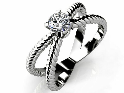 Zásnubní prsten LOVE 079