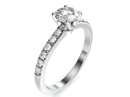 Zásnubní prsten LOVE 094