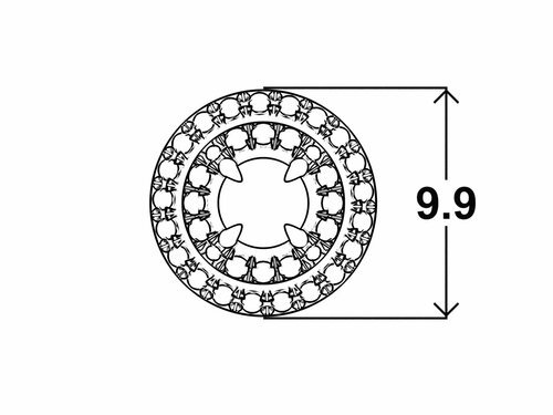 Náušnice Colour Charm