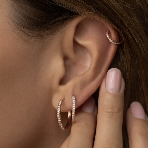Náušnice Hoops