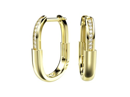 Náušnice Charlotte with Stones