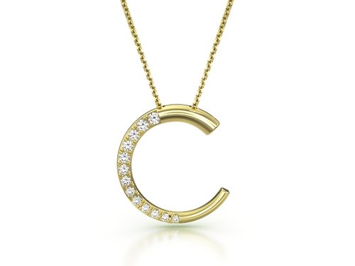 Náhrdelník Spiral with Stones