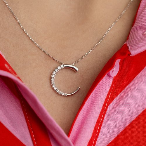 Náhrdelník Spiral with Stones