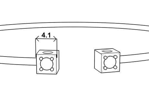 Náramek Cubic