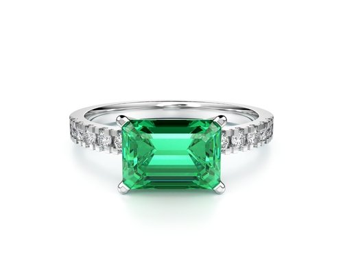 Prsten Joy Emerald Cut