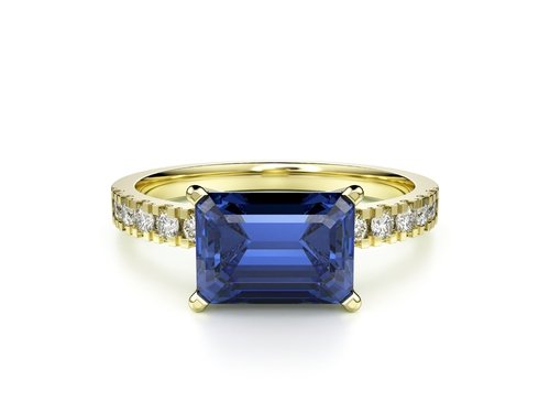 Prsten Joy Emerald Cut