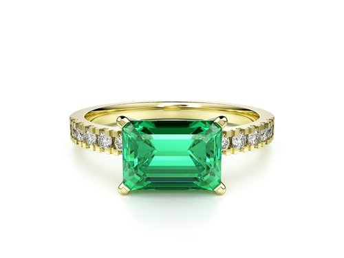 Prsten Joy Emerald Cut