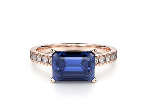 Prsten Joy Emerald Cut