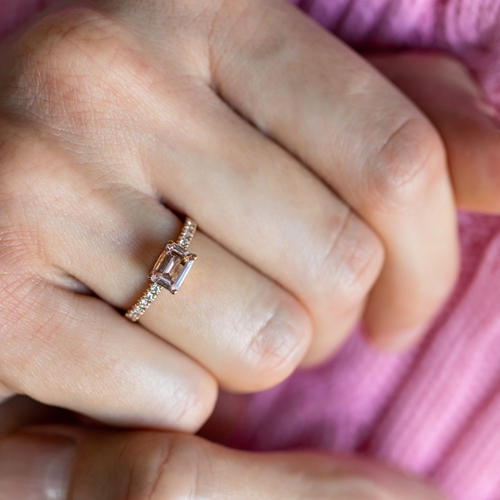 Prsten Joy Emerald Cut