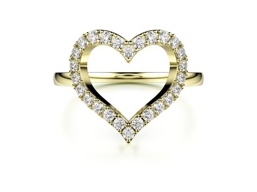 Prsten Heart
