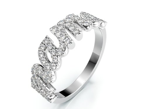 Prsten Diamond Mama