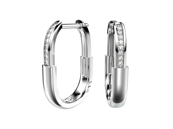 Náušnice Charlotte with Stones