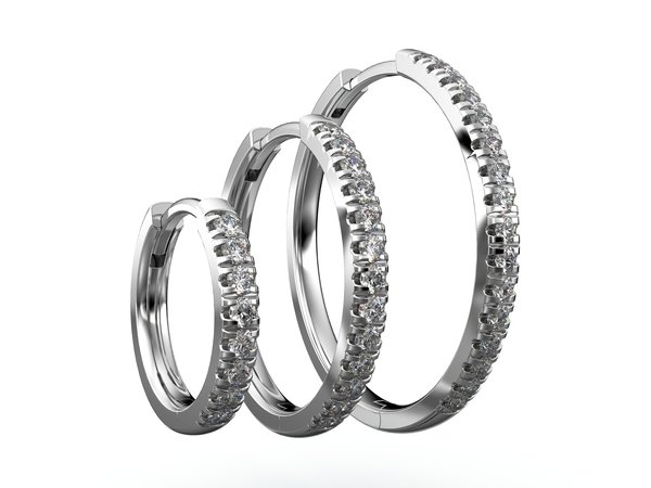 Náušnice Hoops