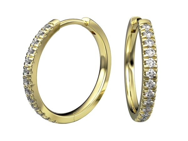 Náušnice Hoops