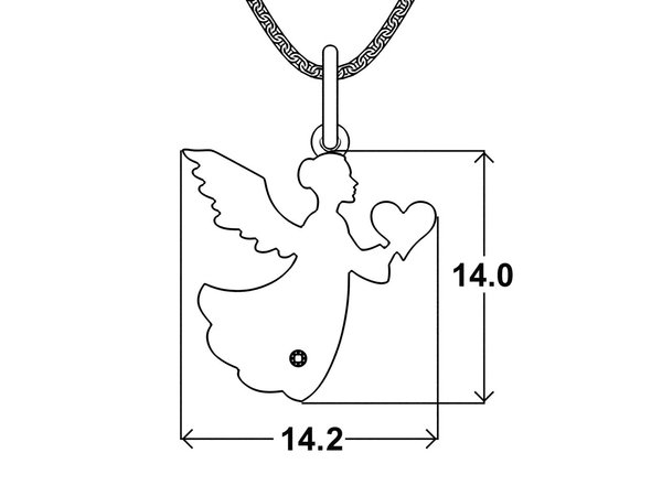 Přívěsek Loving Angel