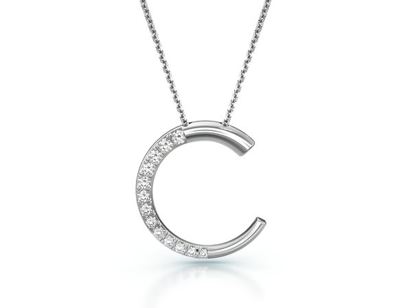 Náhrdelník Spiral with Stones