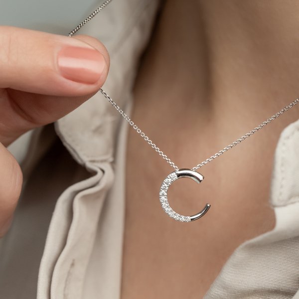 Náhrdelník Spiral with Stones