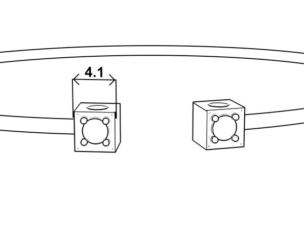 Náramek Cubic