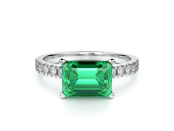 Prsten Joy Emerald Cut