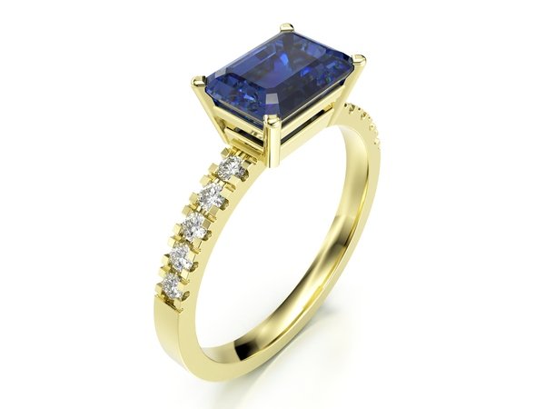 Prsten Joy Emerald Cut