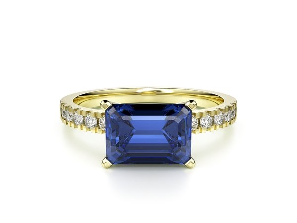 Prsten Joy Emerald Cut
