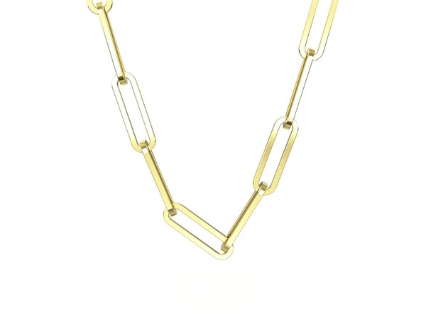 Řetízek Paperclip R090