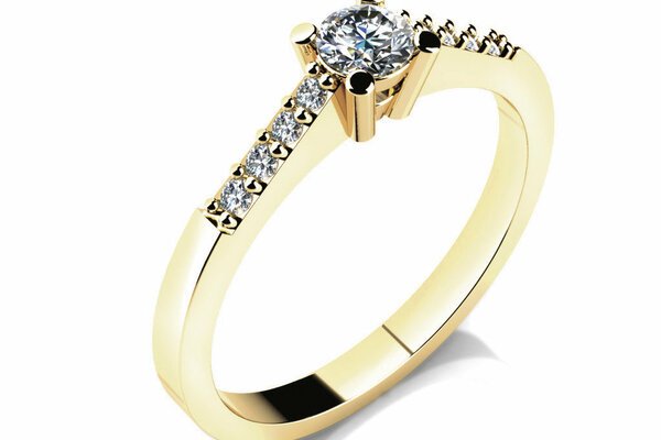 Zásnubní prsten LOVE 034