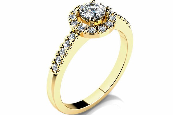Zásnubní prsten LOVE 087
