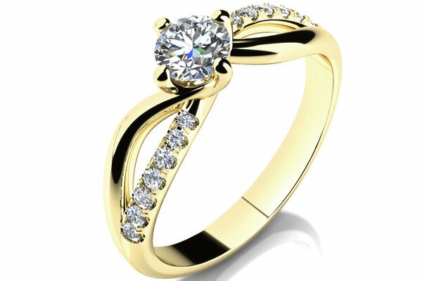 Zásnubní prsten LOVE 095