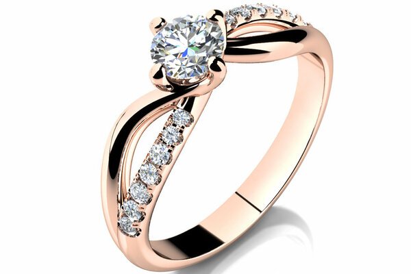 Zásnubní prsten LOVE 095
