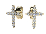 Náušnice Cross