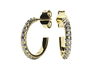 Náušnice Glitter Ring