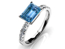 Prsten Joy Emerald Cut