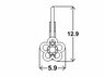 Dětské náušnice EMILY patent